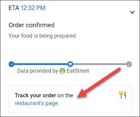 track order progress