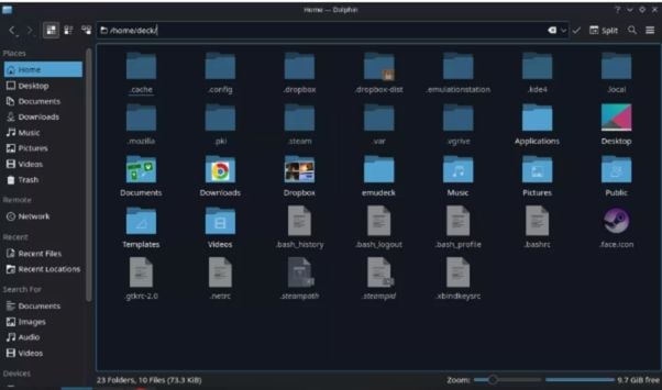 Кастомная анимация загрузки Steam Deck
