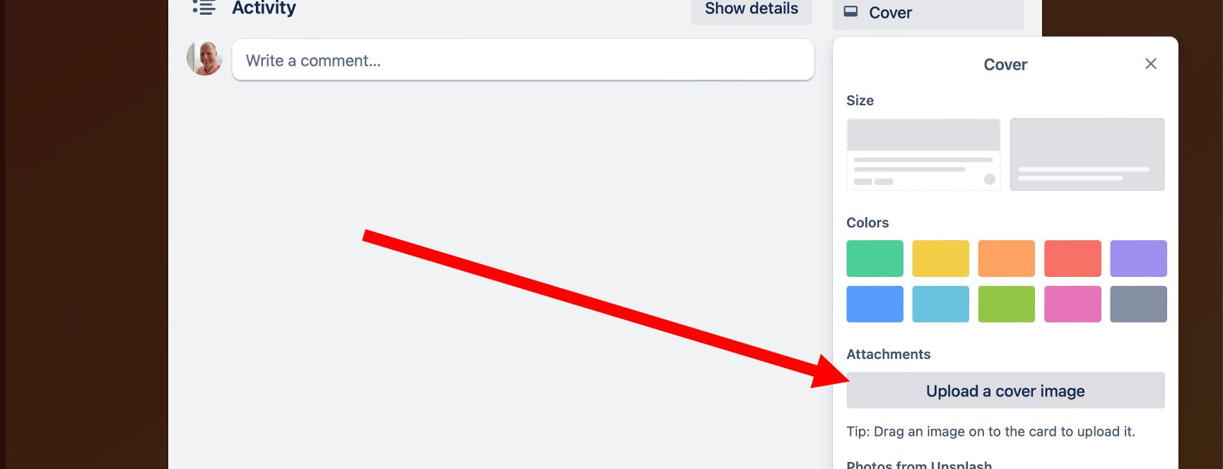 Можно прикрепить фото, чтобы ускорить визуальную идентификацию карточки.