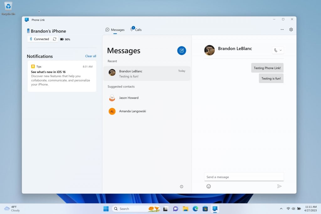 iMessage на Windows