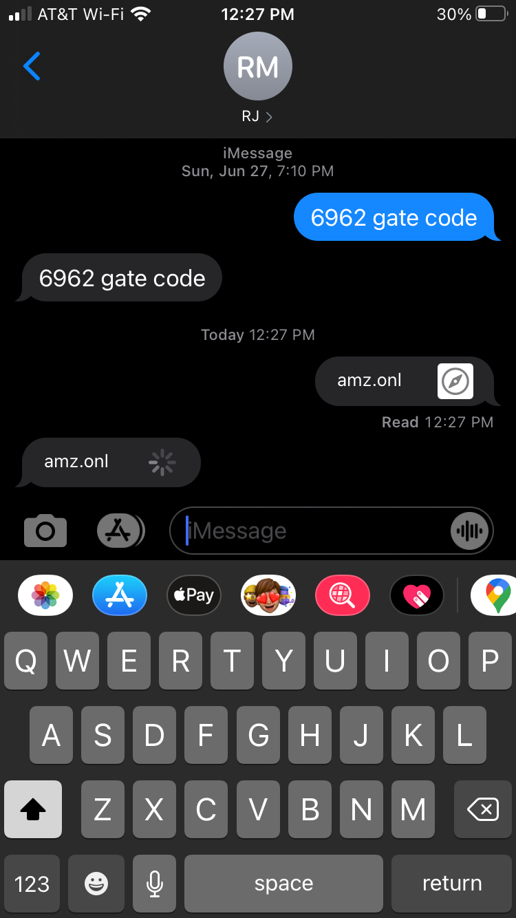 Получение ссылки на Watch Party в текстовом сообщении
