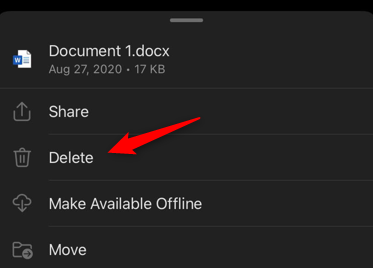 Подтвердите окончательное удаление, нажав Удалить.