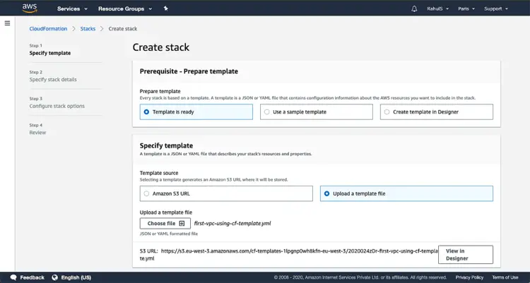 Загрузить шаблон