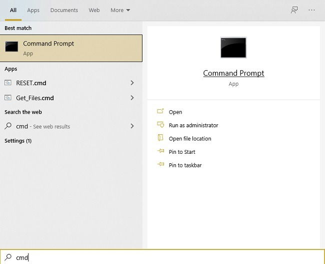 Командная строка Windows