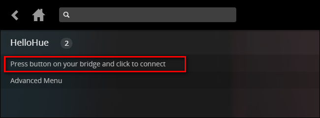 Привязка HelloHue к Hue Bridge