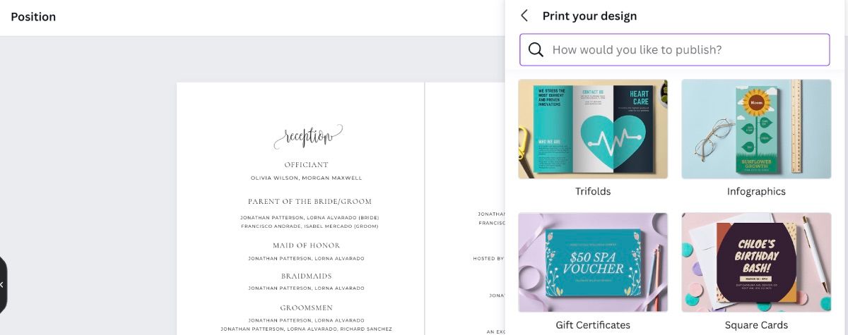 Печать брошюры с двумя складками