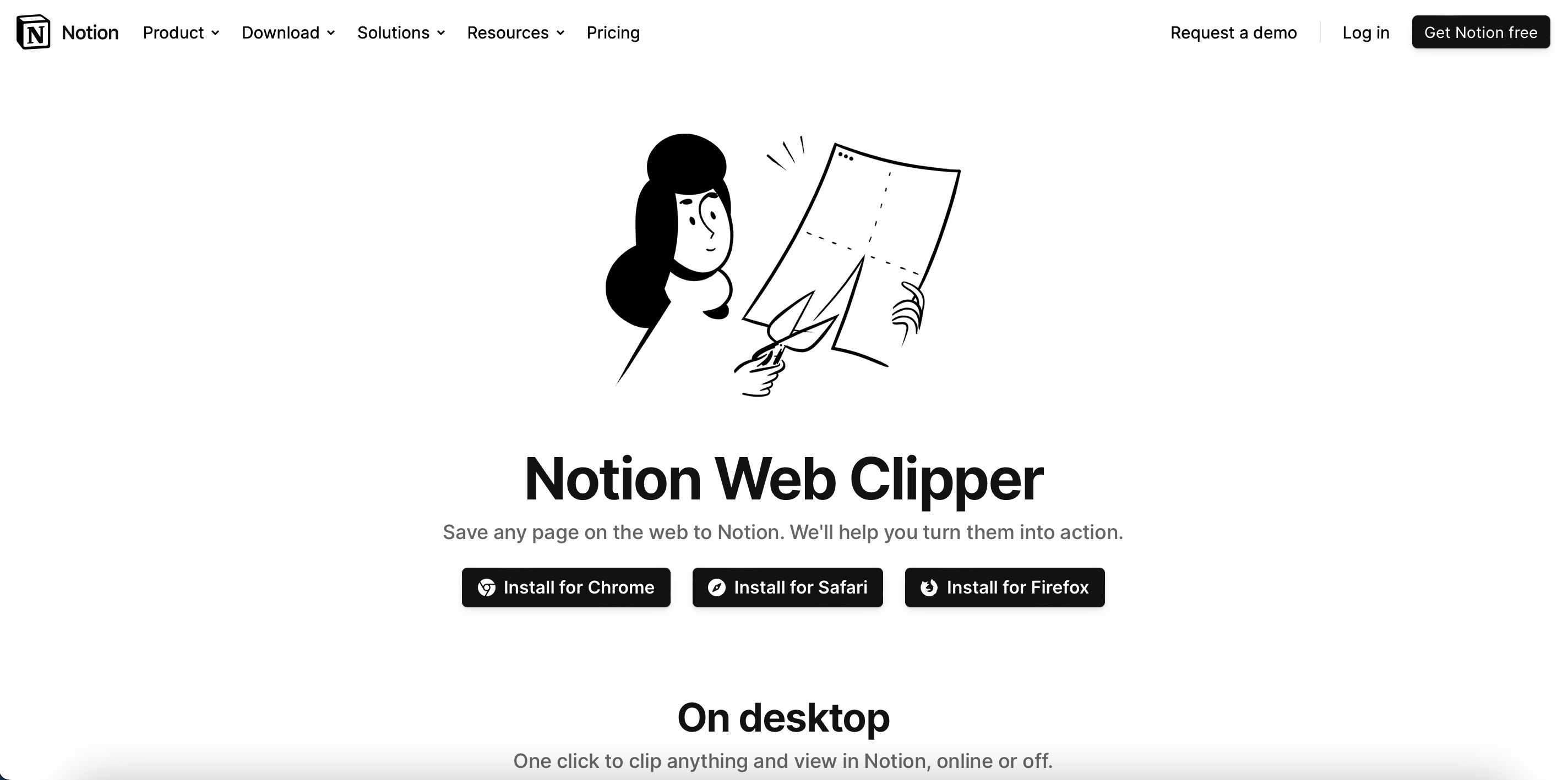 Инструкция по скачиванию Notion Web Clipper