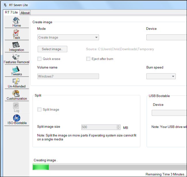 Создание загрузочного ISO