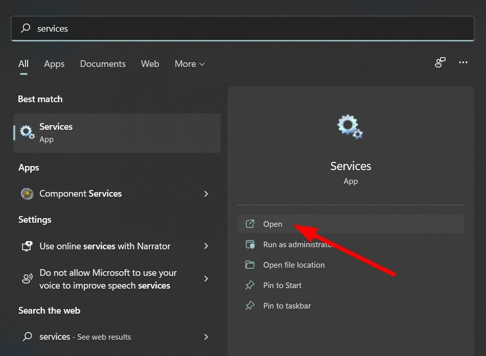 Службы Windows