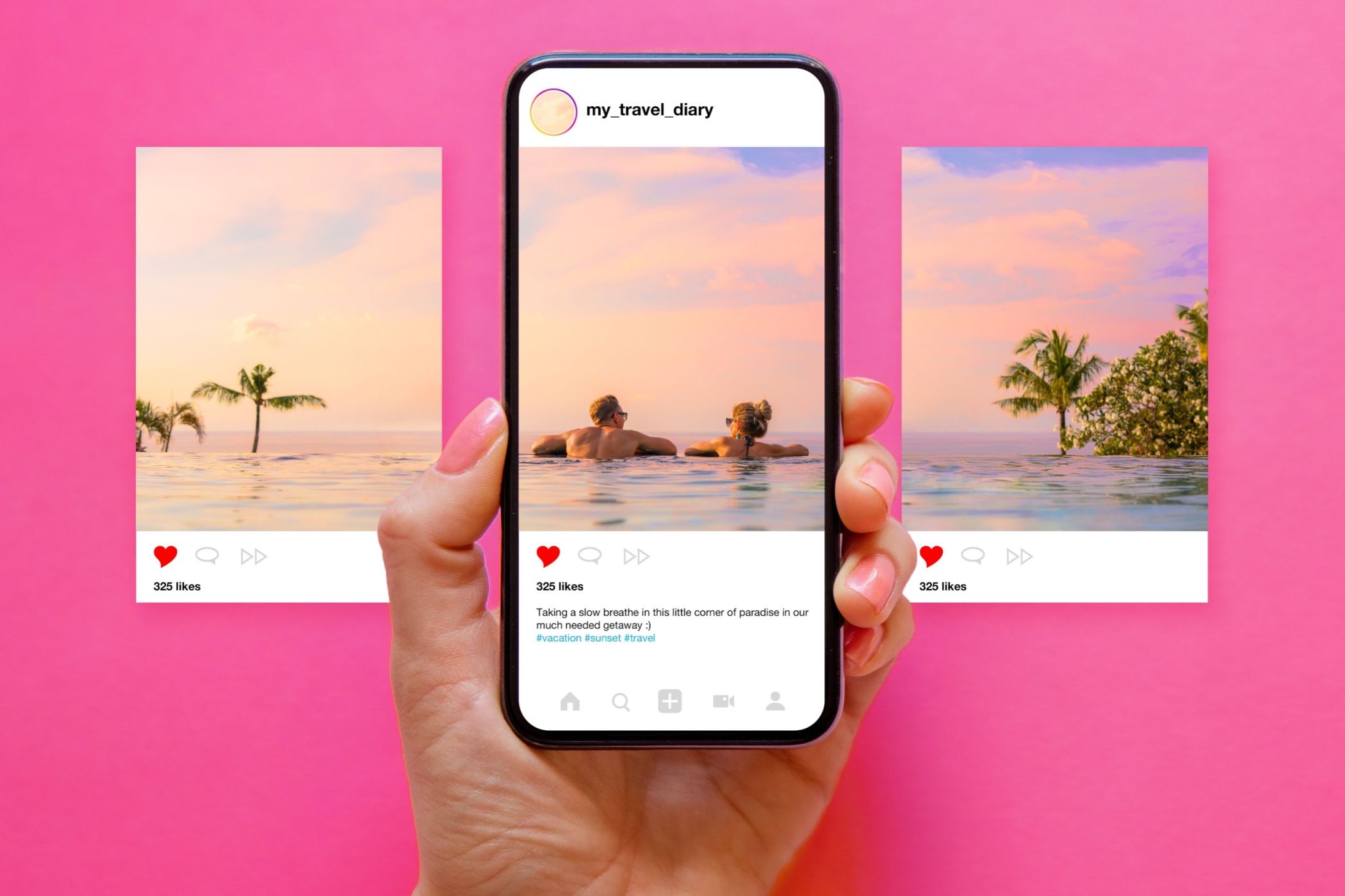 Instagram‑стильные фильтры на смартфоне