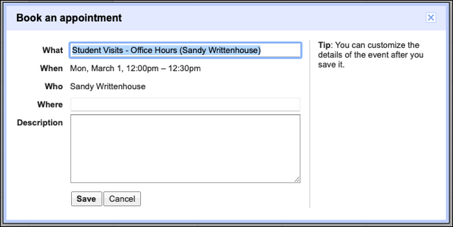 Забронировать слот