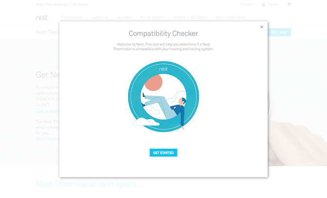 Комплект поставки Nest: основание, дисплей и аксессуары