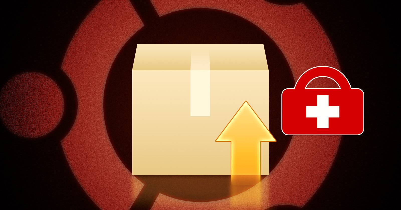 Диалог обновления Ubuntu с ошибкой подключения