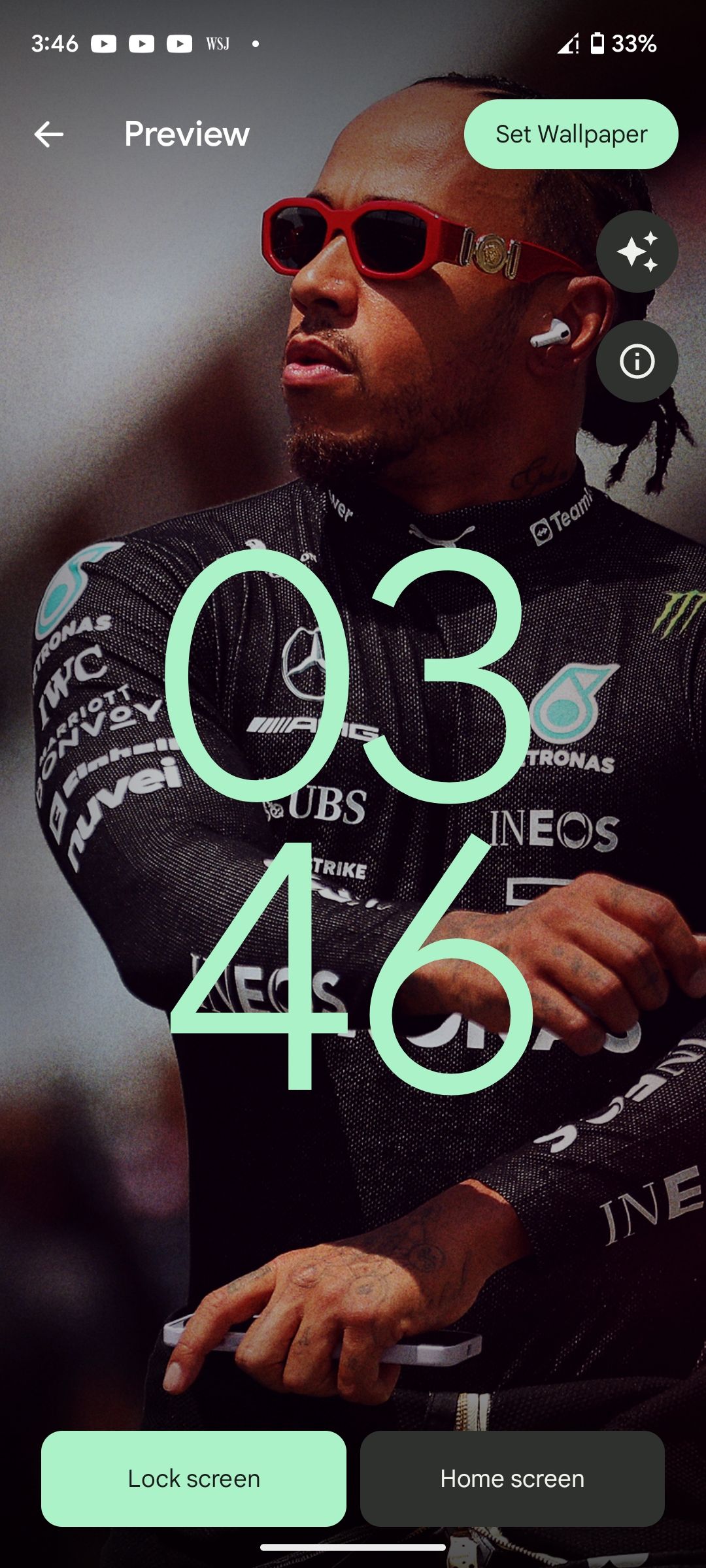 Установка обоев на Android