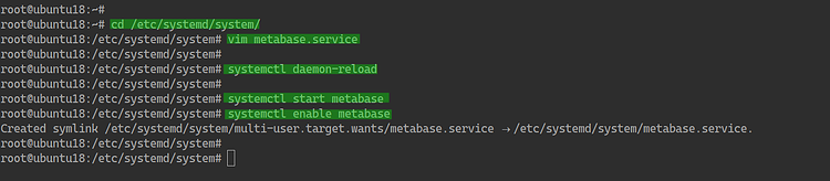 Создание systemd-сервиса для Metabase