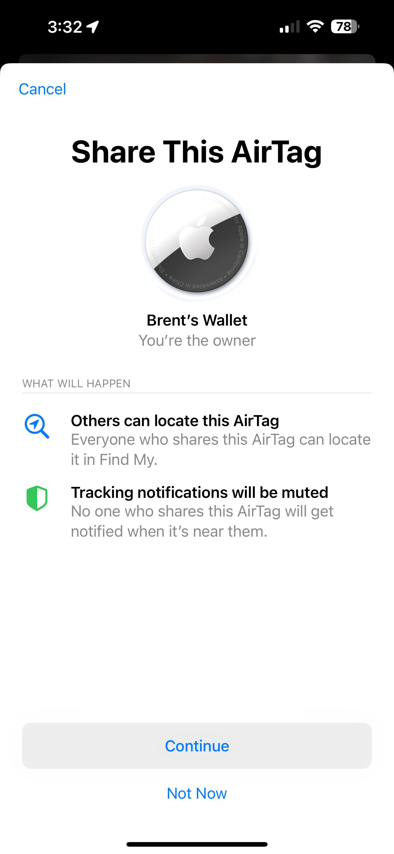 подтверждение Поделиться