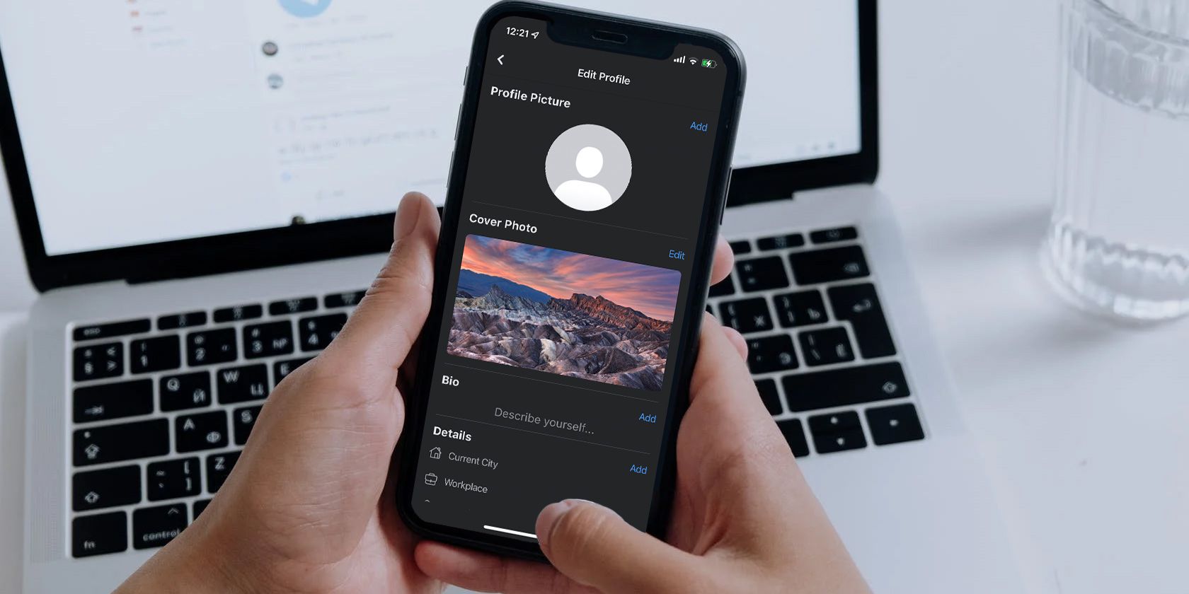 Как поменять фото профиля в Facebook