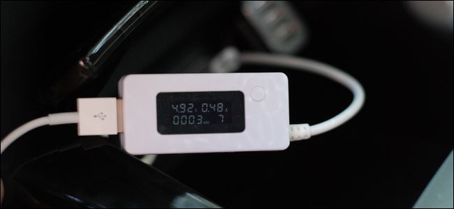 Измерение силы тока на автомобиле с помощью USB‑метра