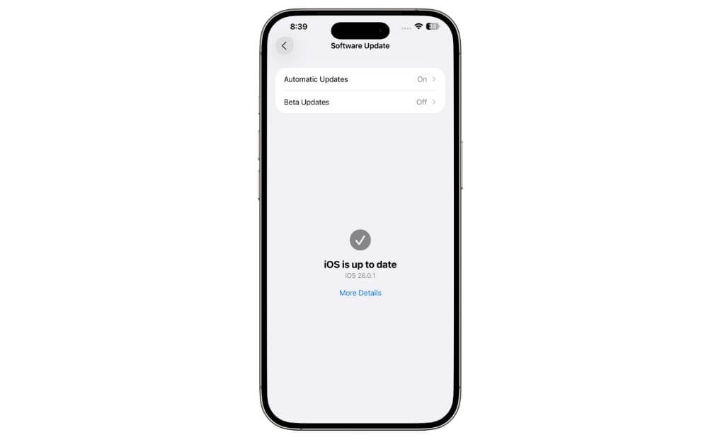 iPhone auf neueste iOS-Version aktualisieren