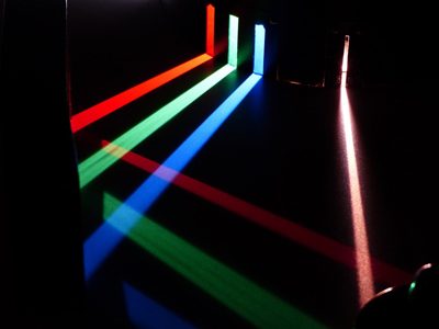 Спектр света и уменьшение синего компонента на дисплее