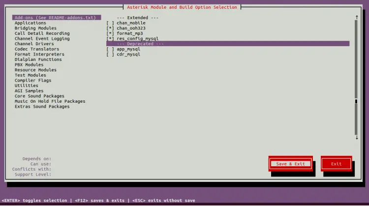 Asterisk на Ubuntu 20.04 — установка и GUI