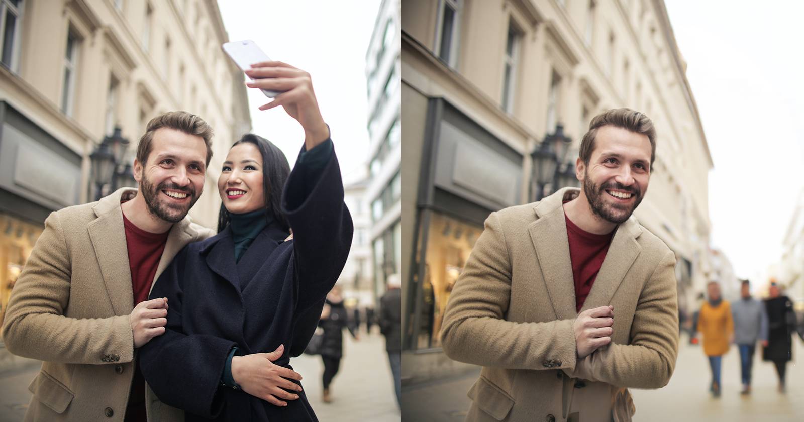 Удалить людей из фото: Photoshop + DALL·E 2
