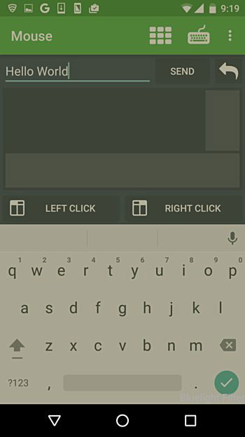 Отправка текста с телефона на ПК