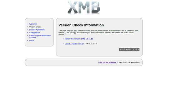 Проверка версии XMB