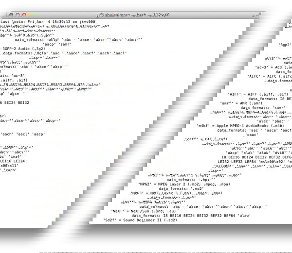 Конвертировать аудио в рингтон .m4r через Terminal