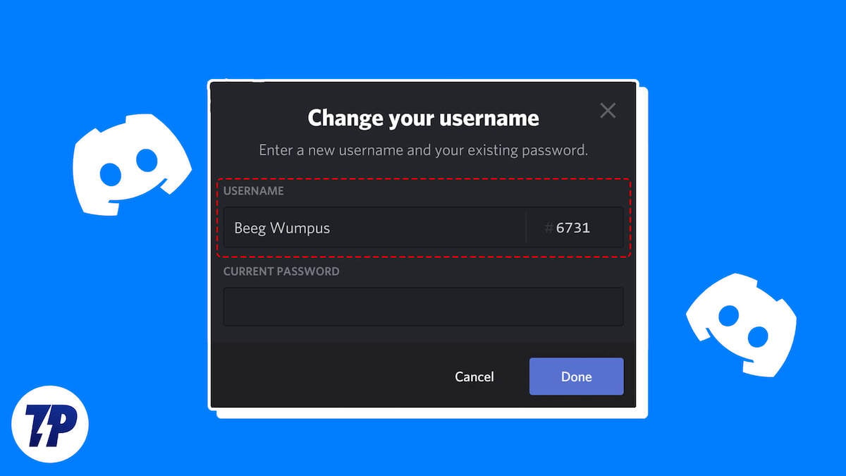 Как изменить имя пользователя и ник в Discord