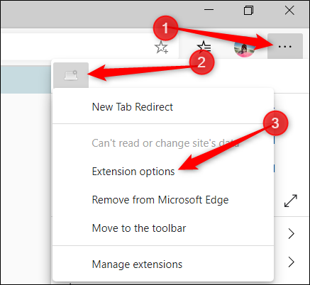 Иконку расширения можно найти в меню браузера.