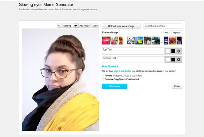 Редактор эффекта