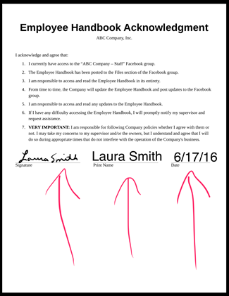 Показывает помеченный PDF; тап для доступа к опциям