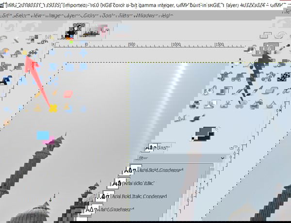 Gimp Enable Path Tool
