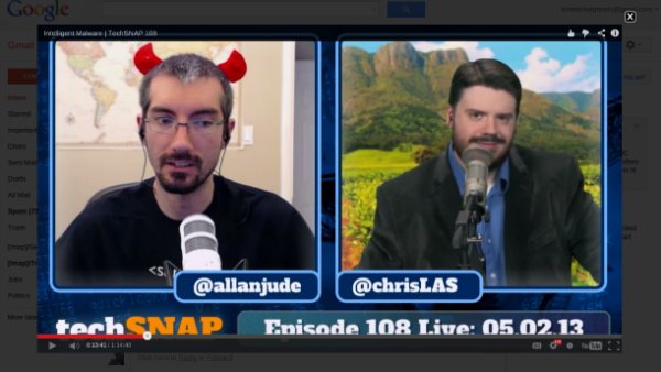 Просмотр видео в Gmail