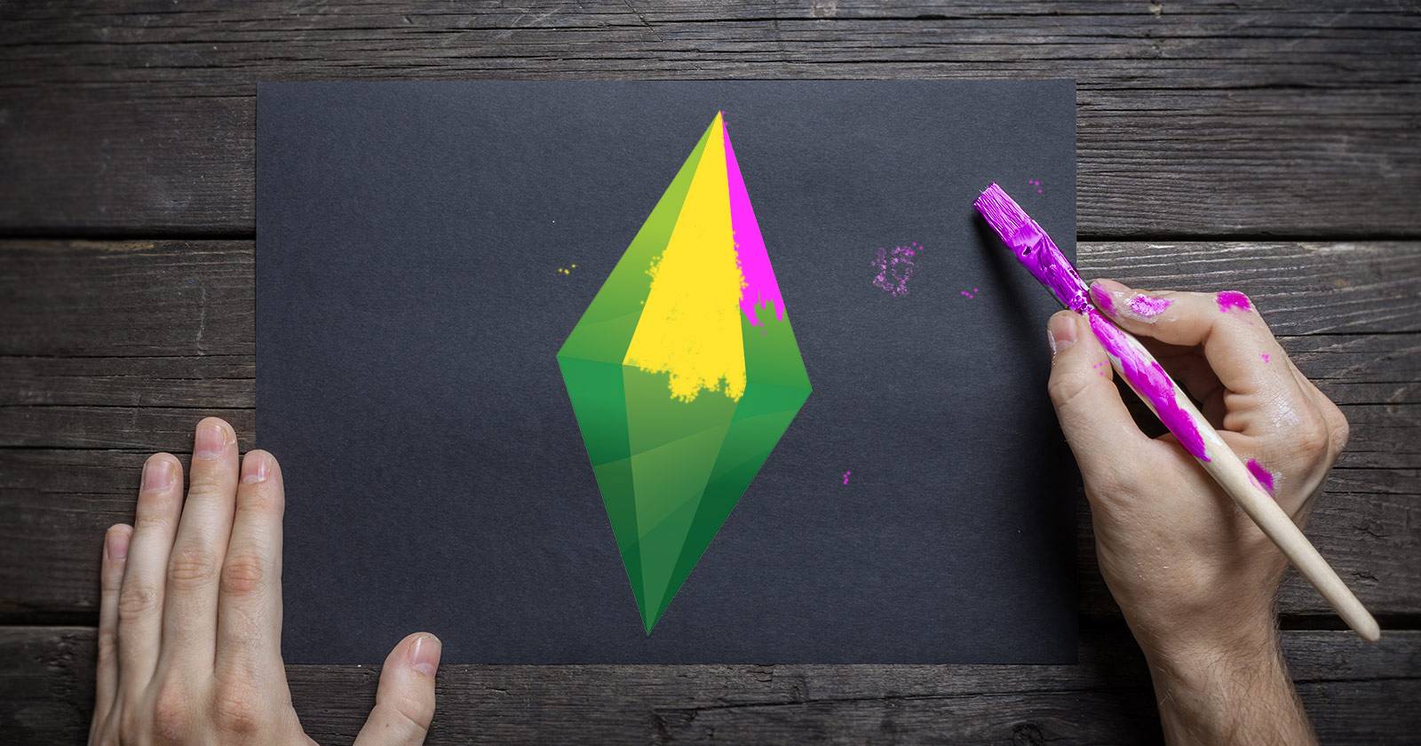 Персонализация персонажа и дома в The Sims — пример пользовательского контента