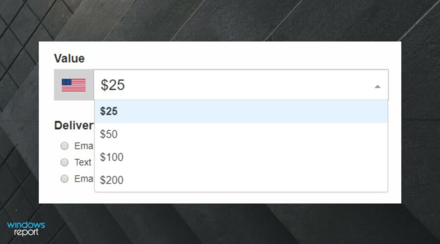 Номиналы цифровых карт Twitch