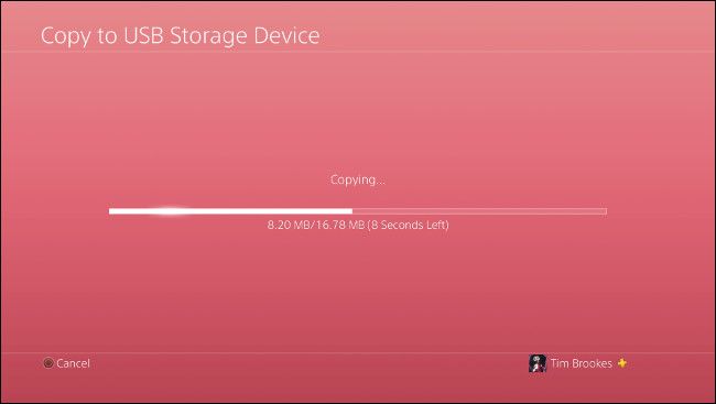 Copying Save Data to USB