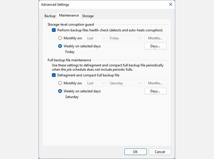 Veeam Agent Maintenance