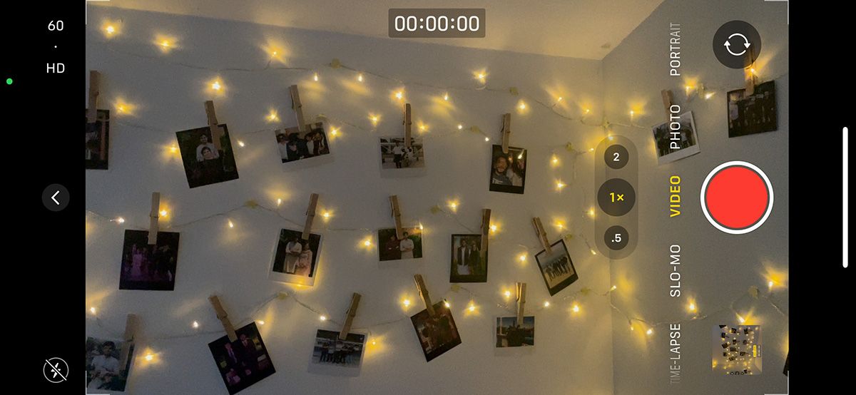 Стандартный 1X зум на iPhone