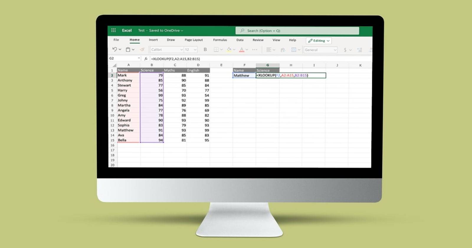 XLOOKUP в Excel — полное руководство