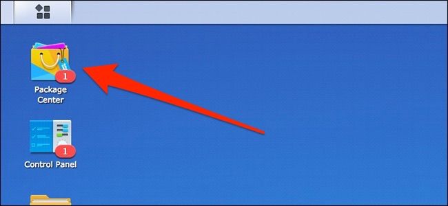 Панель управления DSM