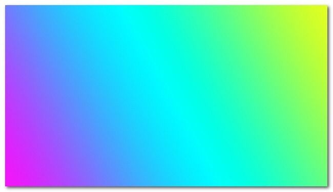 Градиент, применённый к фону холста