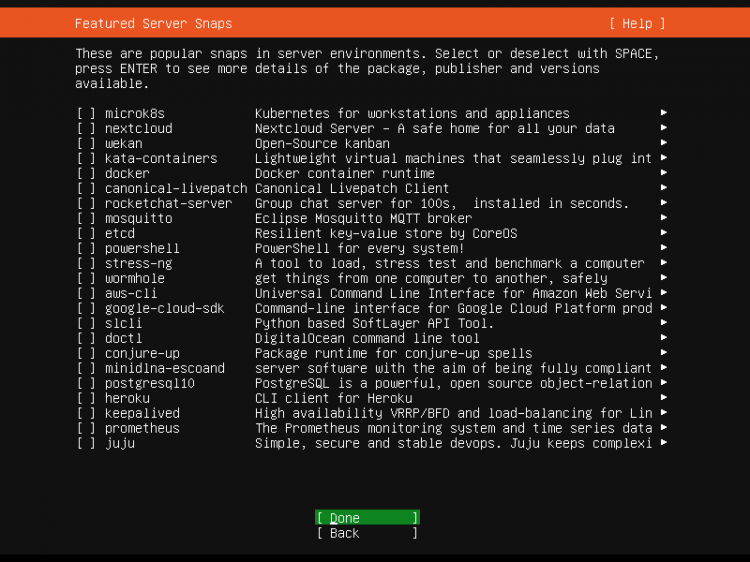 Процесс установки Ubuntu 20.04