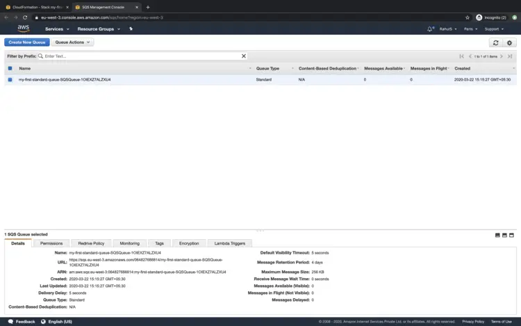 Список очередей — стандартная очередь с суффиксом