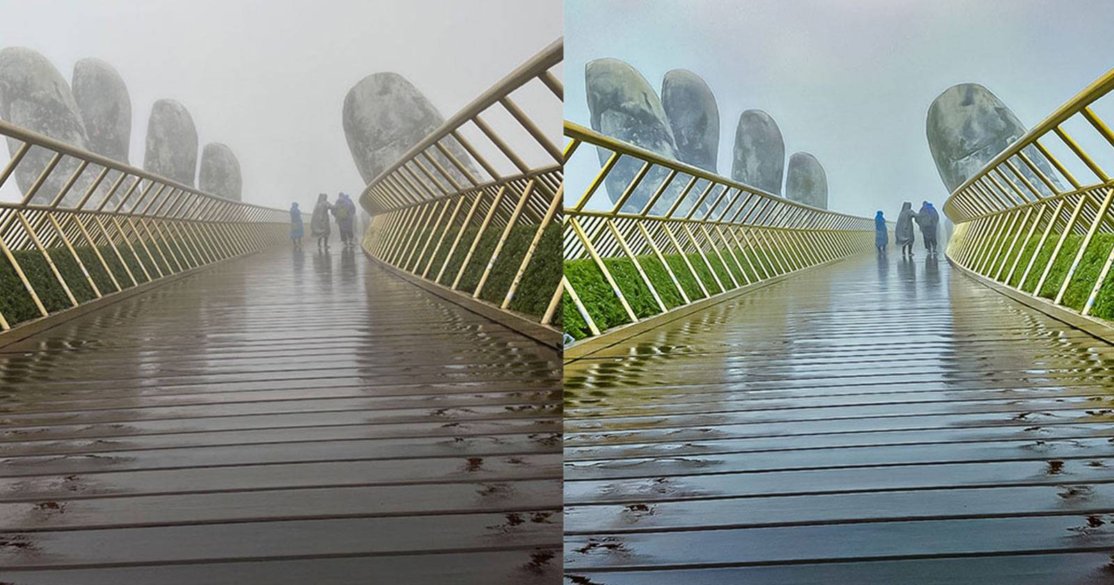 Как удалить туман и дымку с фотографий