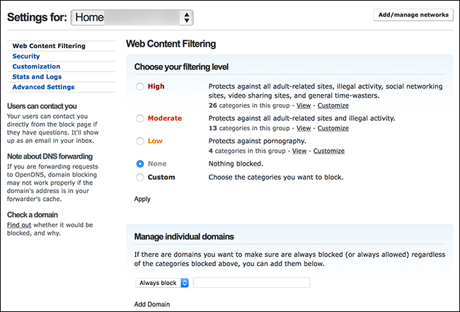configure-filtering