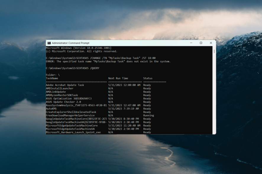 at.exe и schtasks.exe: руководство по планировщику задач