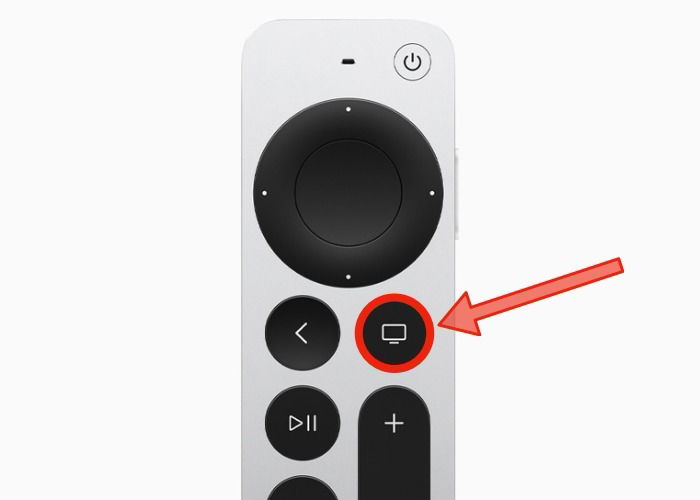 Пульт Siri Remote с выделенной кнопкой TV