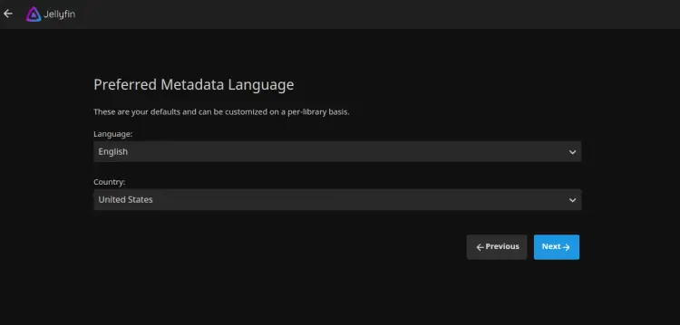 Пример настройки метаданных